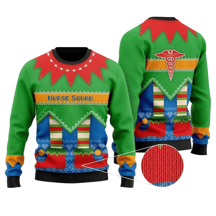 Nurse Squad Ugly Christmas Sweater 2022 ? Usalast