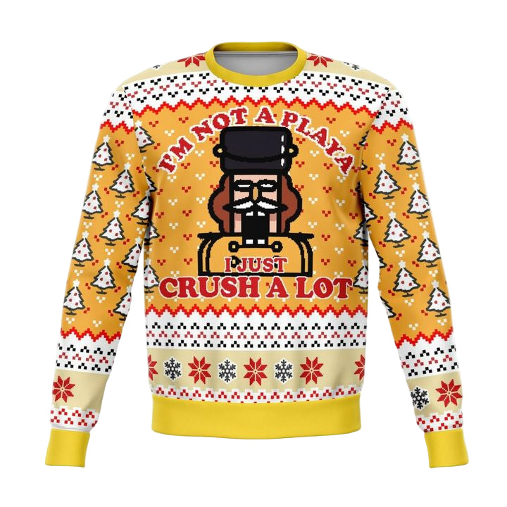 Nutcracker Playa Funny Meme 2022 Design 3d Ugly Christmas Sweater ? Usalast