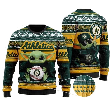 Oakland Athletics Ugly Christmas Sweater ? Usalast