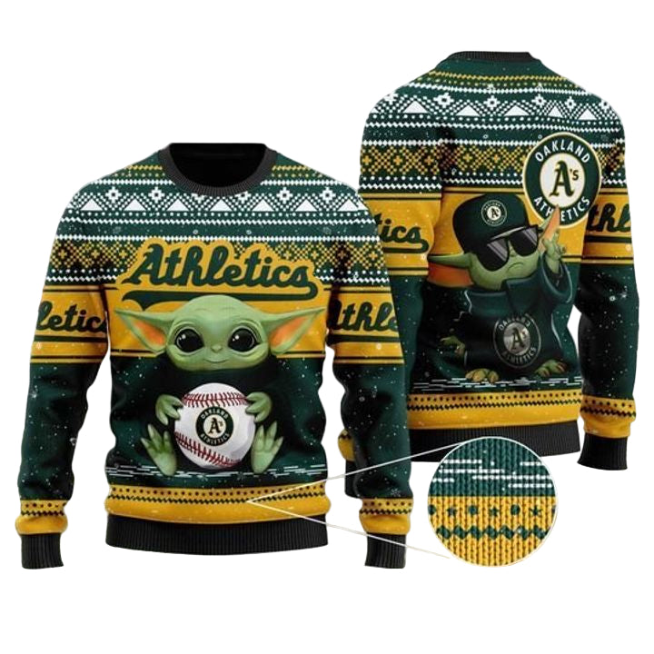Oakland Athletics Ugly Christmas Sweater ? Usalast