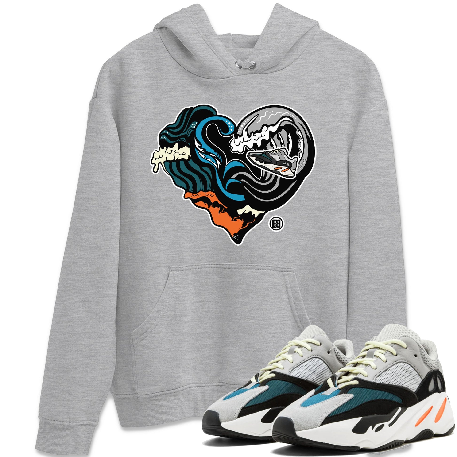 Ocean Love Unisex Tops - Yeezy 700 Wave Runner