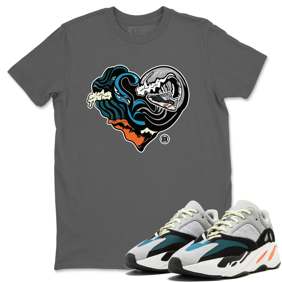 Ocean Love Unisex Tops - Yeezy 700 Wave Runner