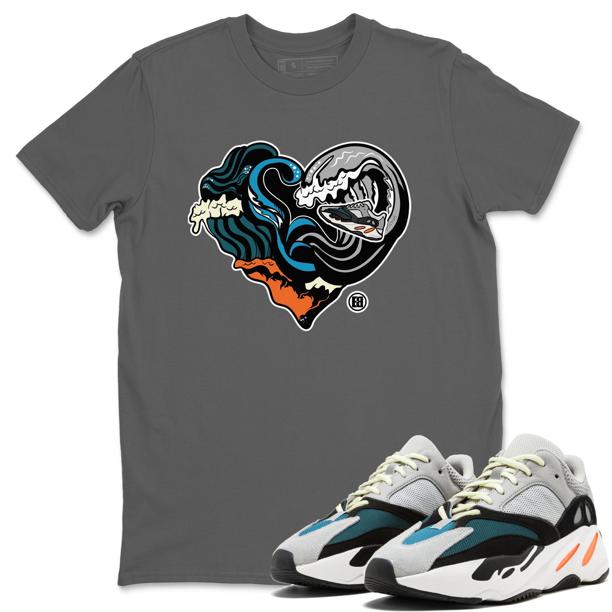 Ocean Love Unisex Tops - Yeezy 700 Wave Runner