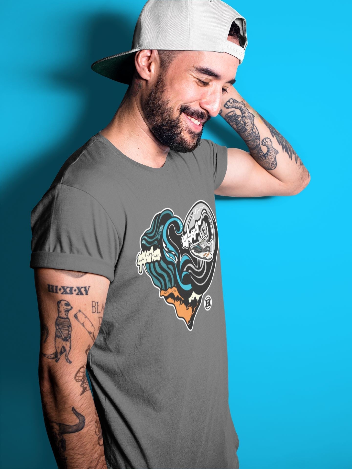 Ocean Love Unisex Tops - Yeezy 700 Wave Runner
