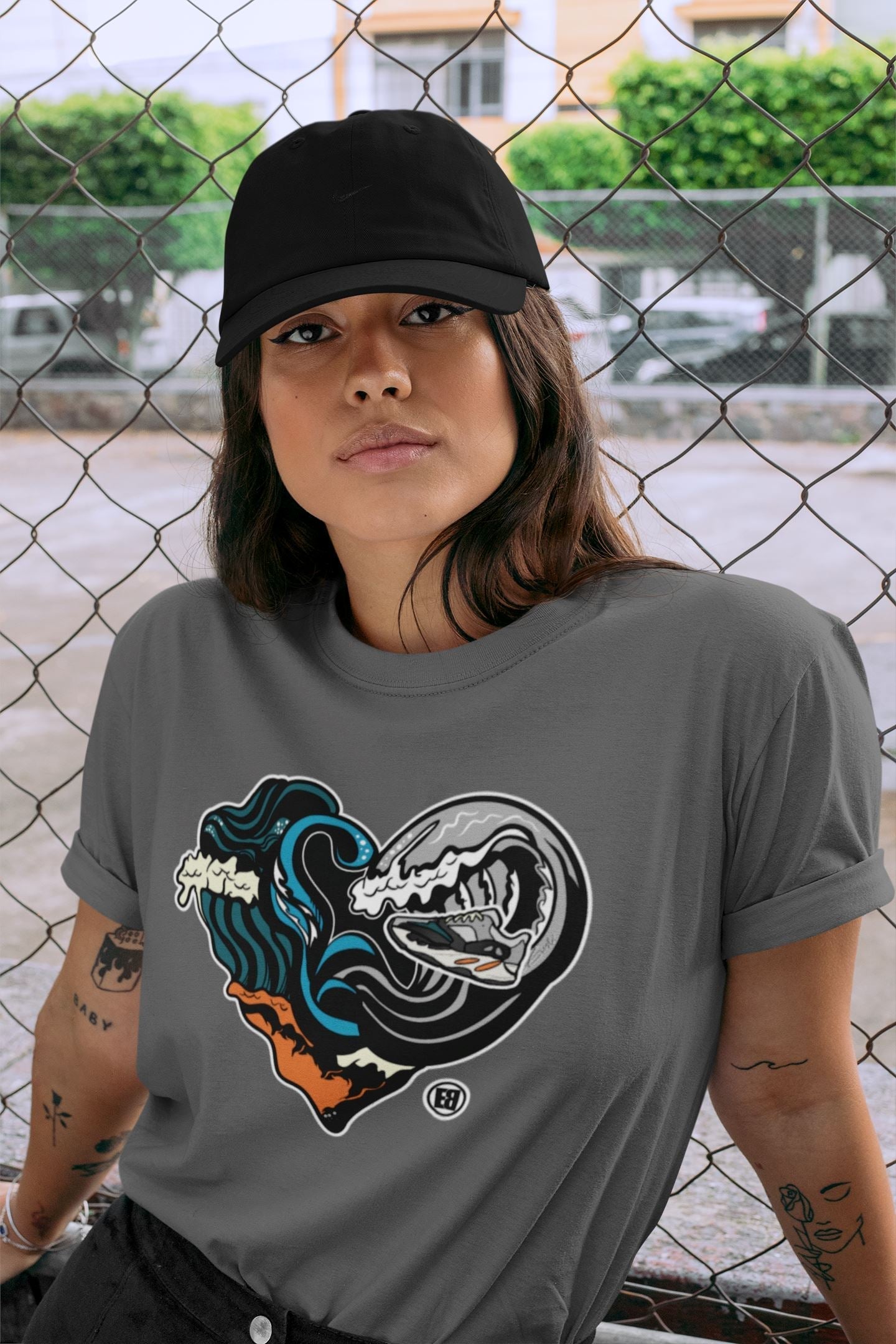 Ocean Love Unisex Tops - Yeezy 700 Wave Runner
