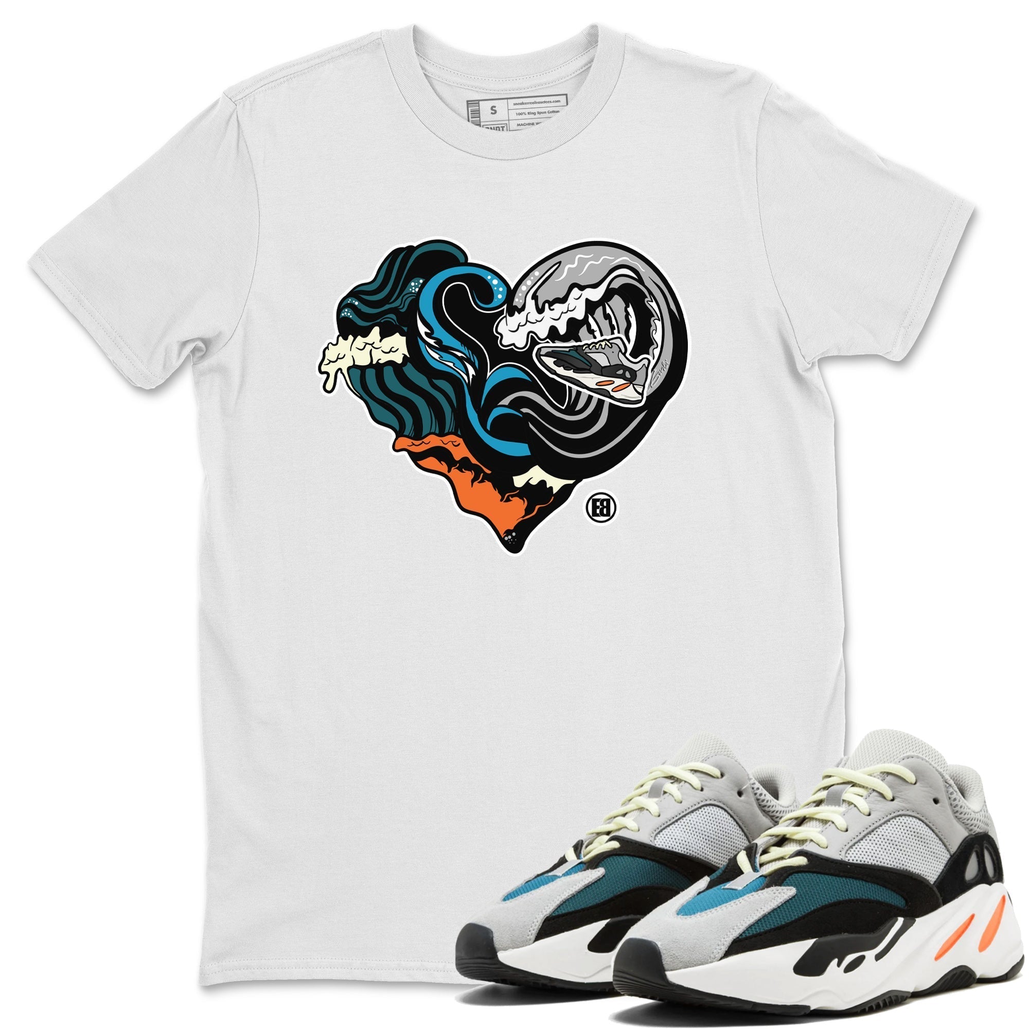 Ocean Love Unisex Tops - Yeezy 700 Wave Runner