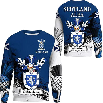 Ochterlony Scottish Family Crest Scotland Special Sweater A7 ? Usalast