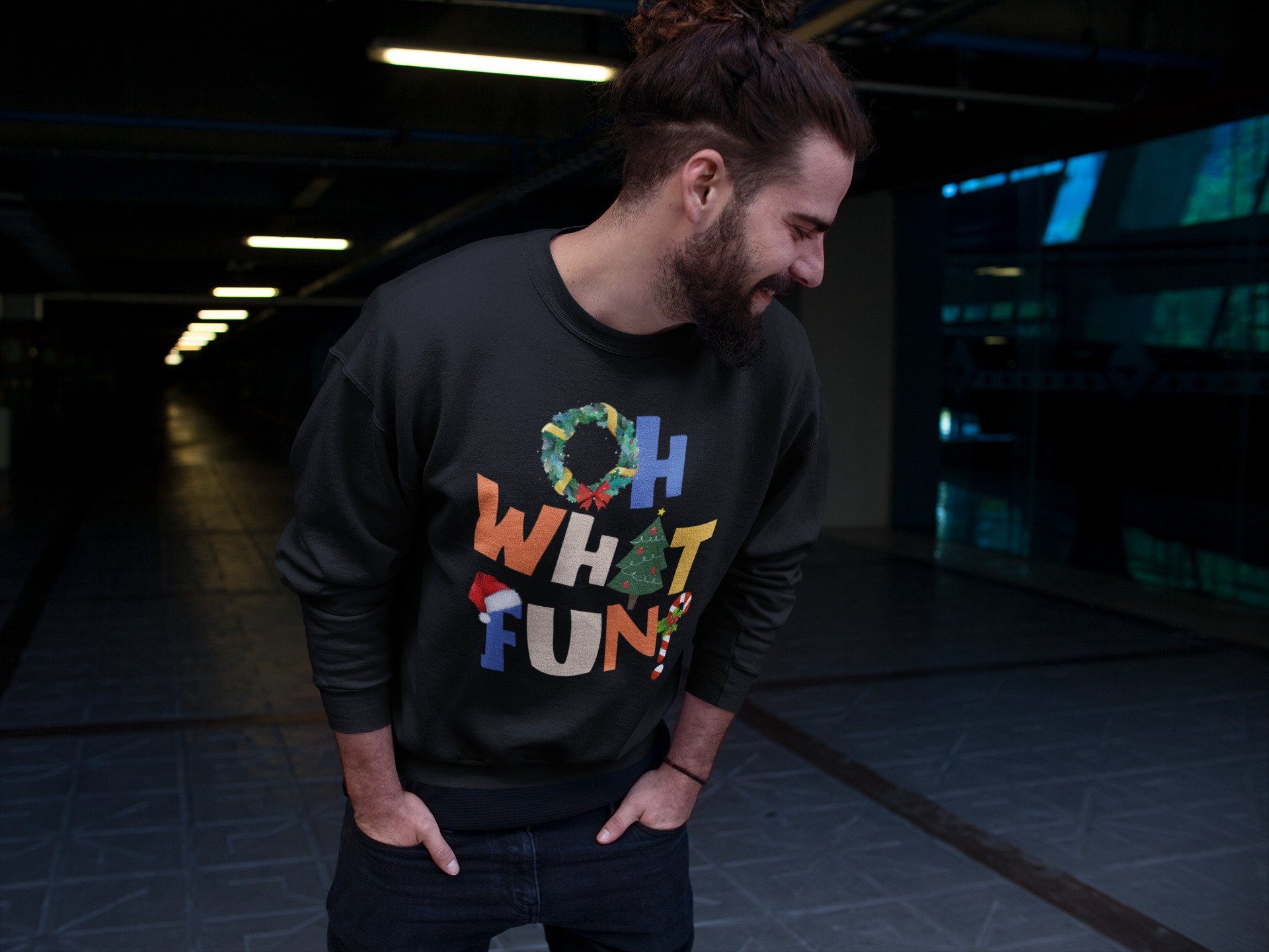 Oh What Fun Unisex Tops - Yeezy 350 MX Oat