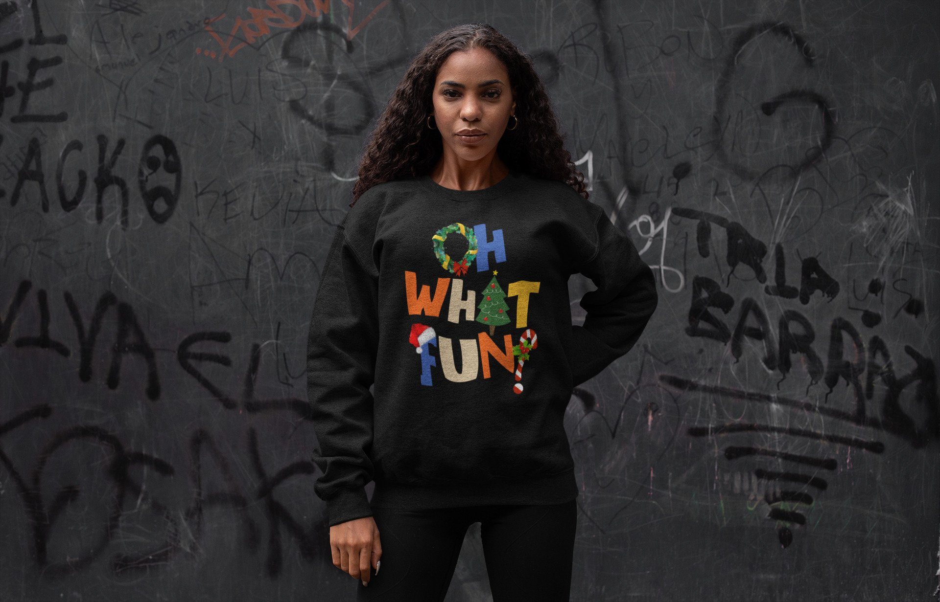 Oh What Fun Unisex Tops - Yeezy 350 MX Oat