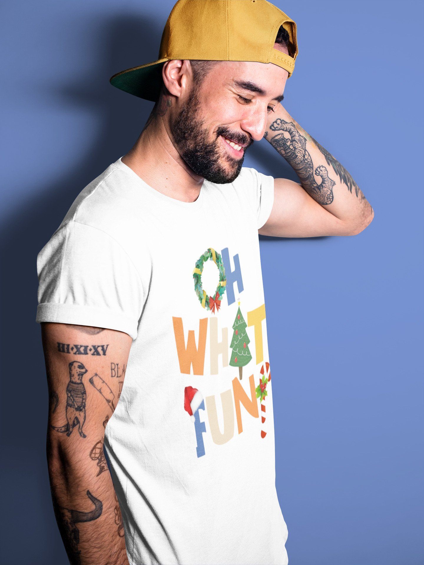 Oh What Fun Unisex Tops - Yeezy 350 MX Oat