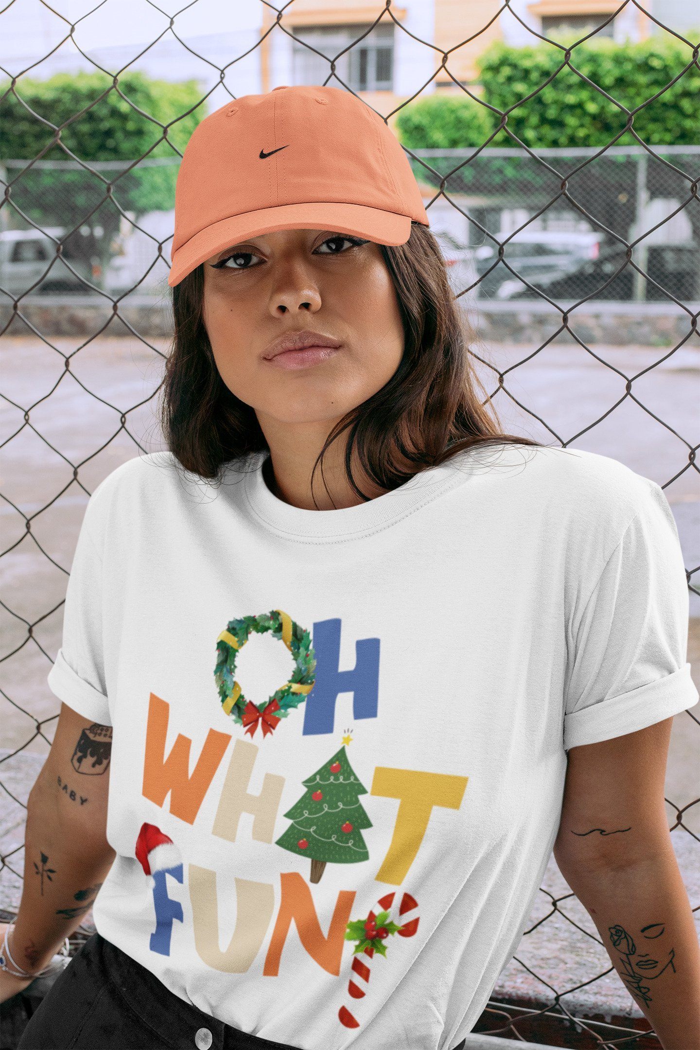 Oh What Fun Unisex Tops - Yeezy 350 MX Oat