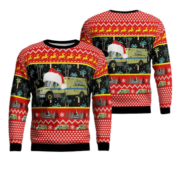 Ohio Cleveland EMS Christmas Sweater 3D ? Usalast