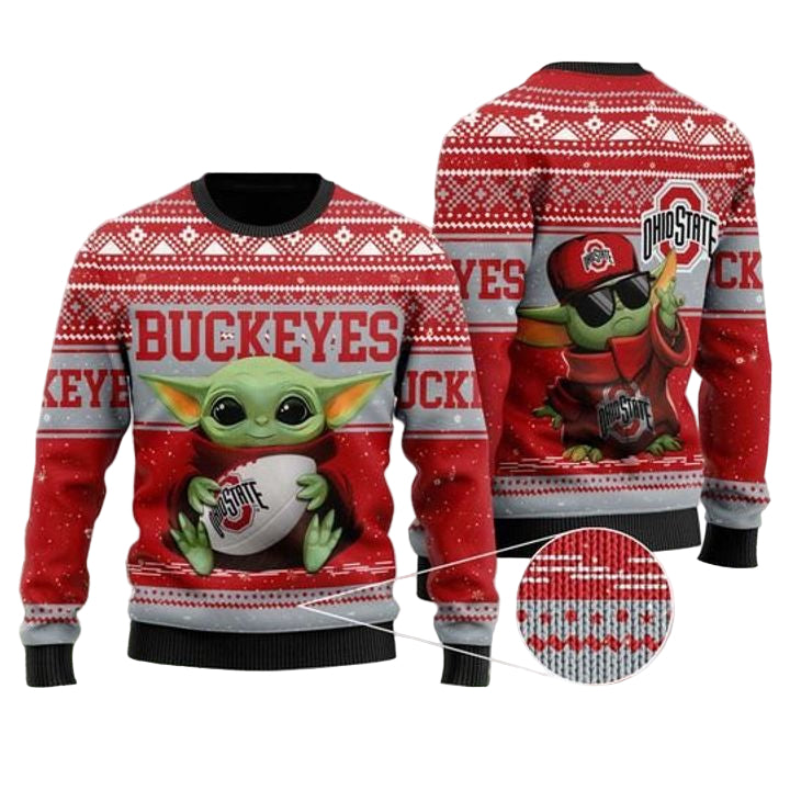 Ohio State Buckeyes Ugly Christmas Sweater ? Usalast