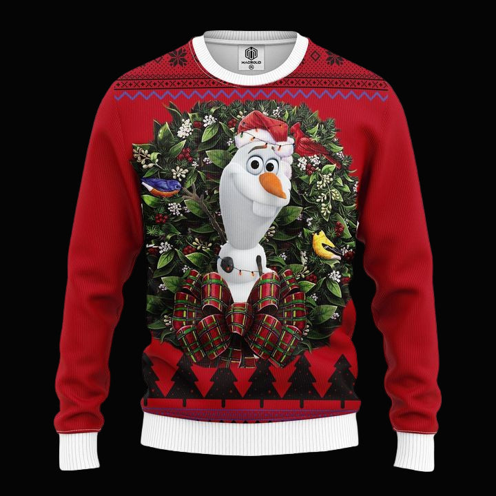 Olaf Frozen Noel Mc Ugly Christmas Sweater Thanksgiving Gift ? Usalast