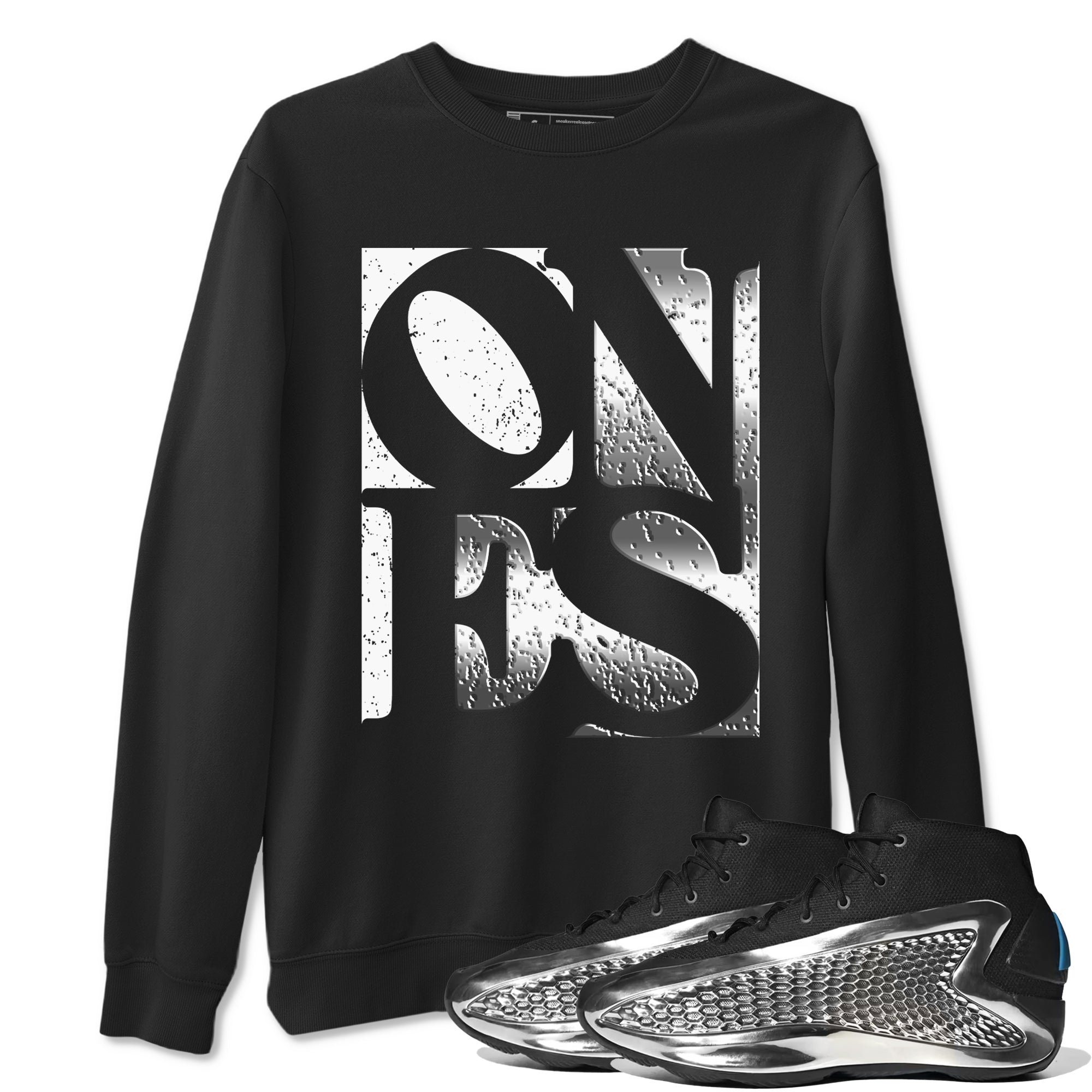 Ones Sneaker Tees - AE 1 Silver Metallic