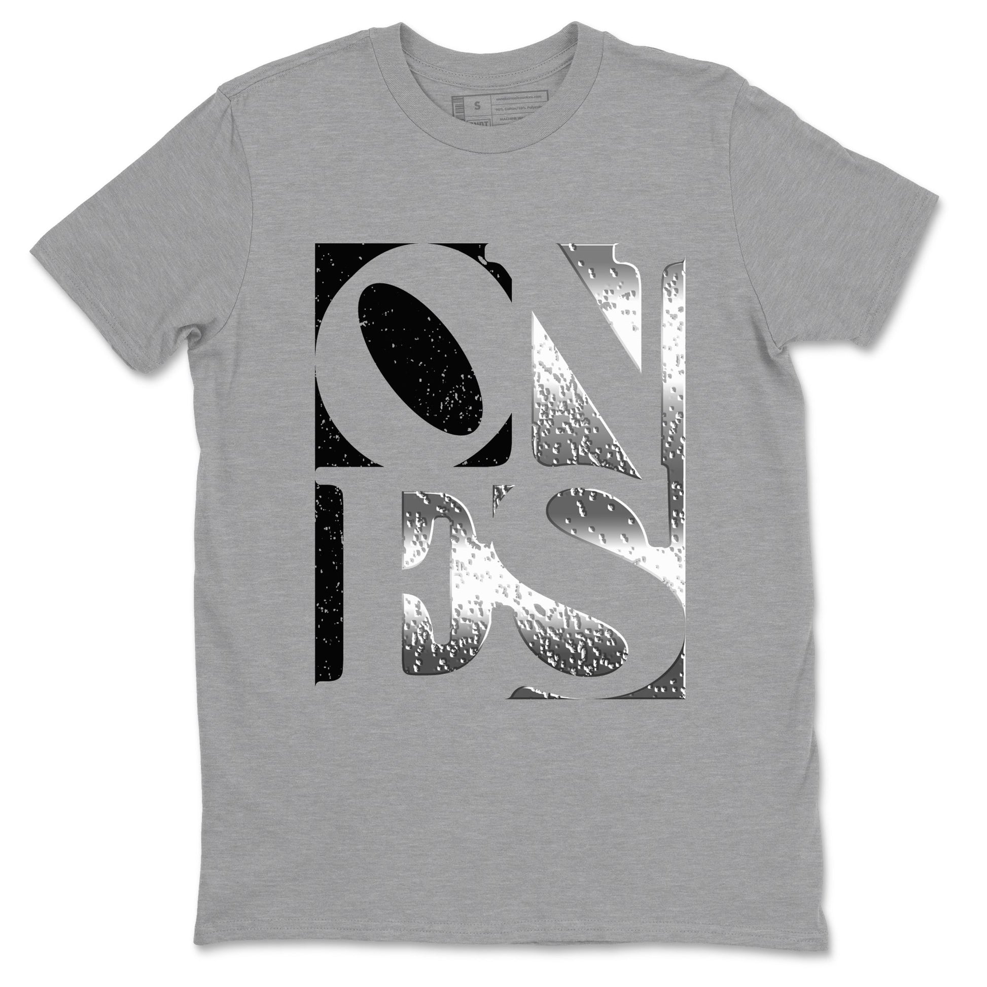 Ones Sneaker Tees - AE 1 Silver Metallic