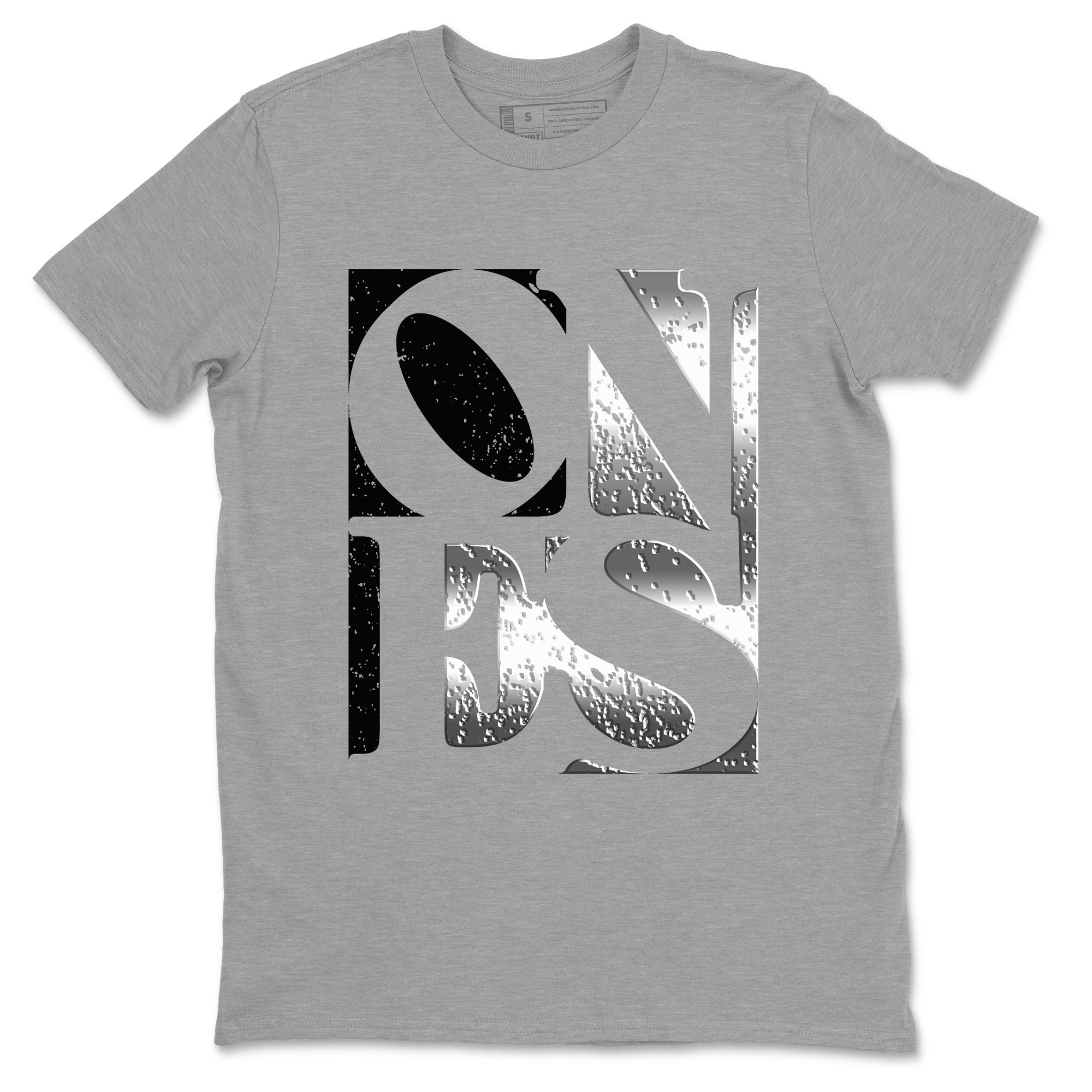 Ones Sneaker Tees - AE 1 Silver Metallic