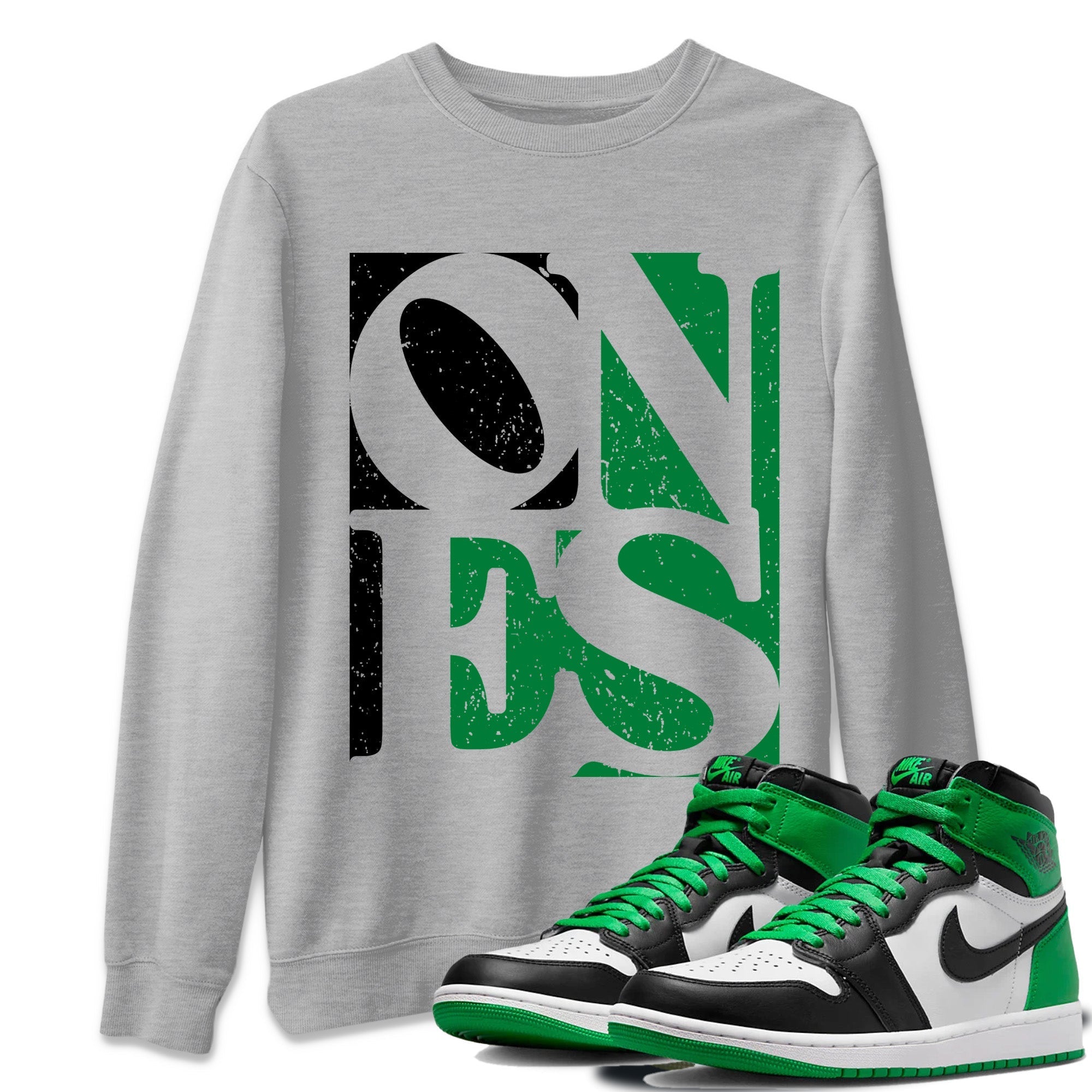Ones Unisex Tops - Air Jordan 1 Celtics