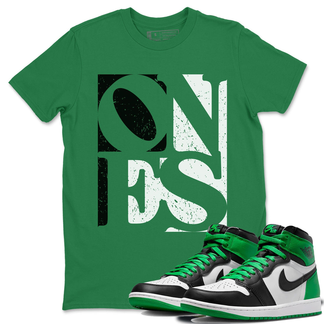 Ones Unisex Tops - Air Jordan 1 Celtics
