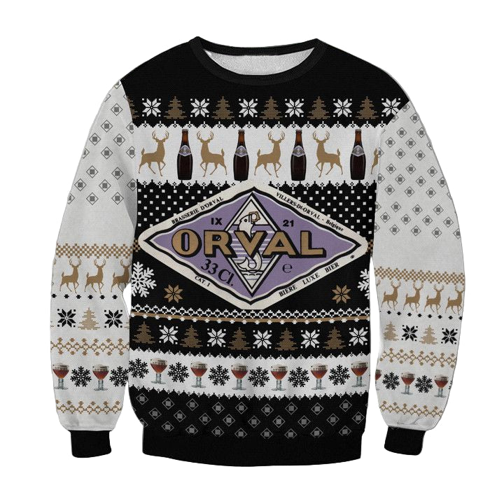 Orval Brewery Ugly Christmas Sweater 2022 ? Usalast