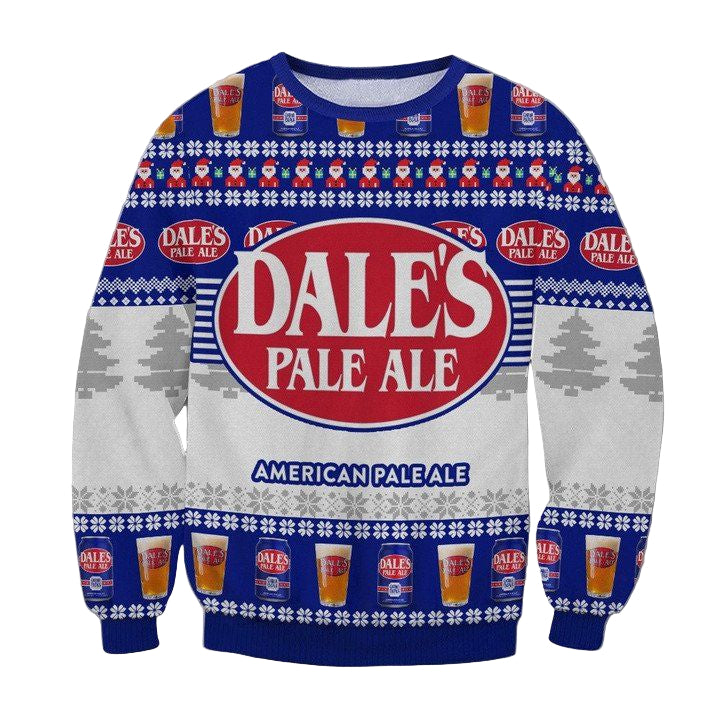 Oskar Blues Dale Pale Ale 3D Ugly Sweater ? Usalast