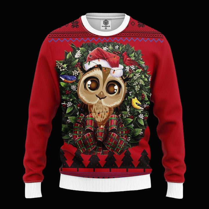Owl Noel Mc Ugly Christmas Sweater Thanksgiving Gift ? Usalast