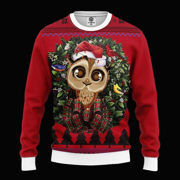 Owl Noel Mc Ugly Christmas Sweater Thanksgiving Gift ? Usalast