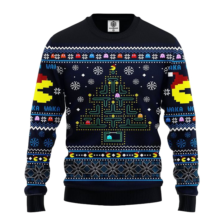 Pacman Ugly Christmas Sweater Amazing Gift Idea Thanksgiving Gift ? Usalast
