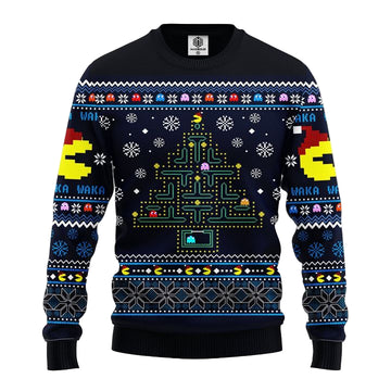 Pacman Ugly Christmas Sweater Amazing Gift Idea Thanksgiving Gift ? Usalast