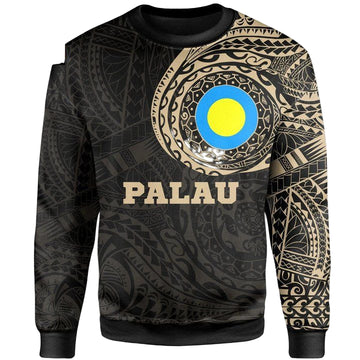 Palau In My Heart Tattoo Style Sweater Knitted Long-Sleeved Sweater A7 ? Usalast