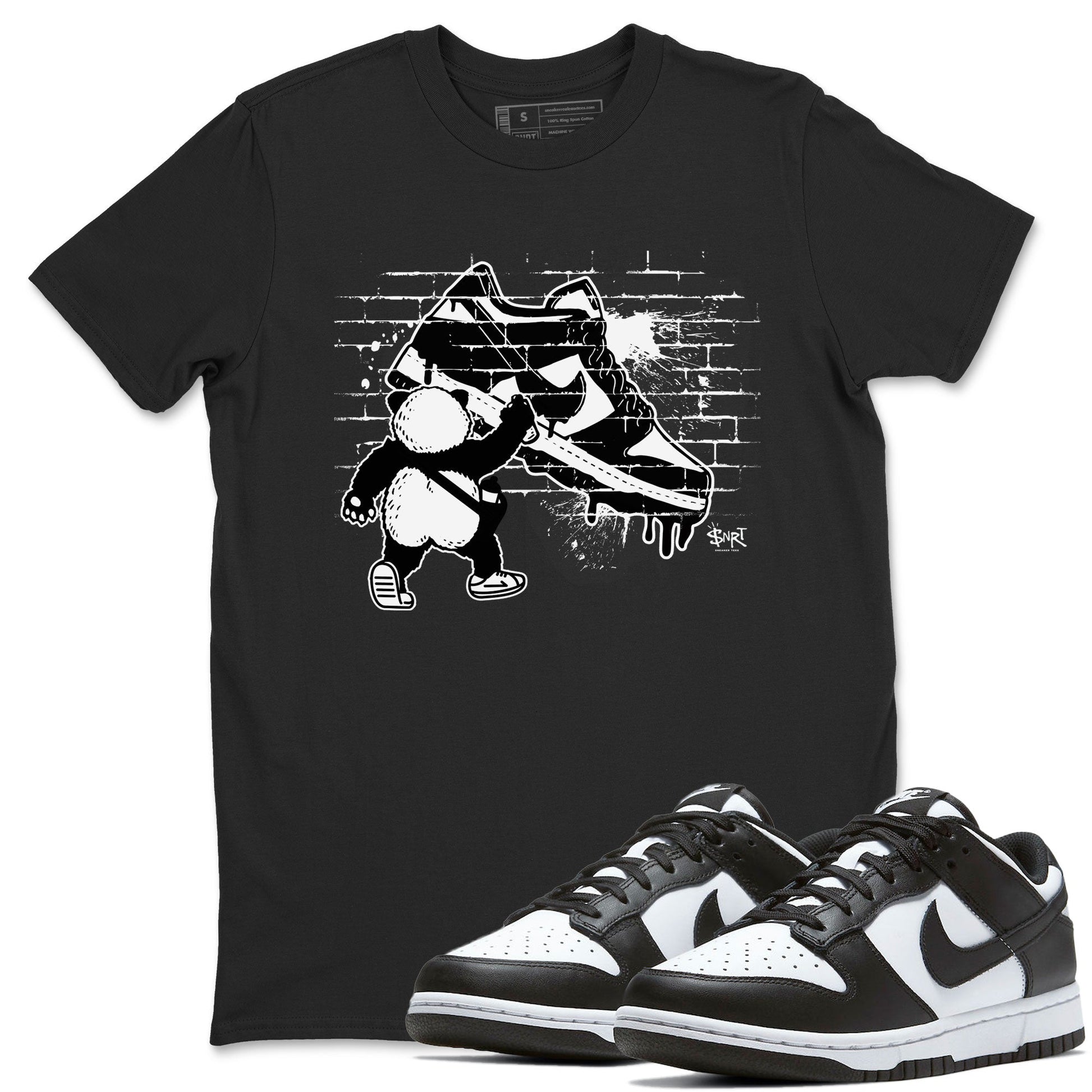 Panda Artist Sneaker Tees - Dunk Panda