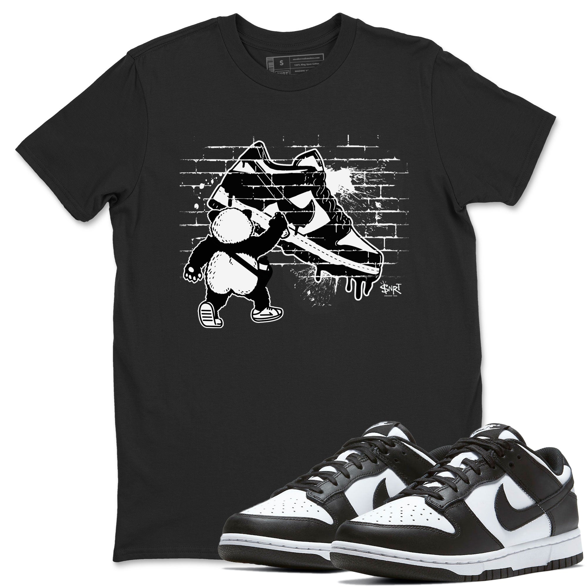 Panda Artist Sneaker Tees - Dunk Panda