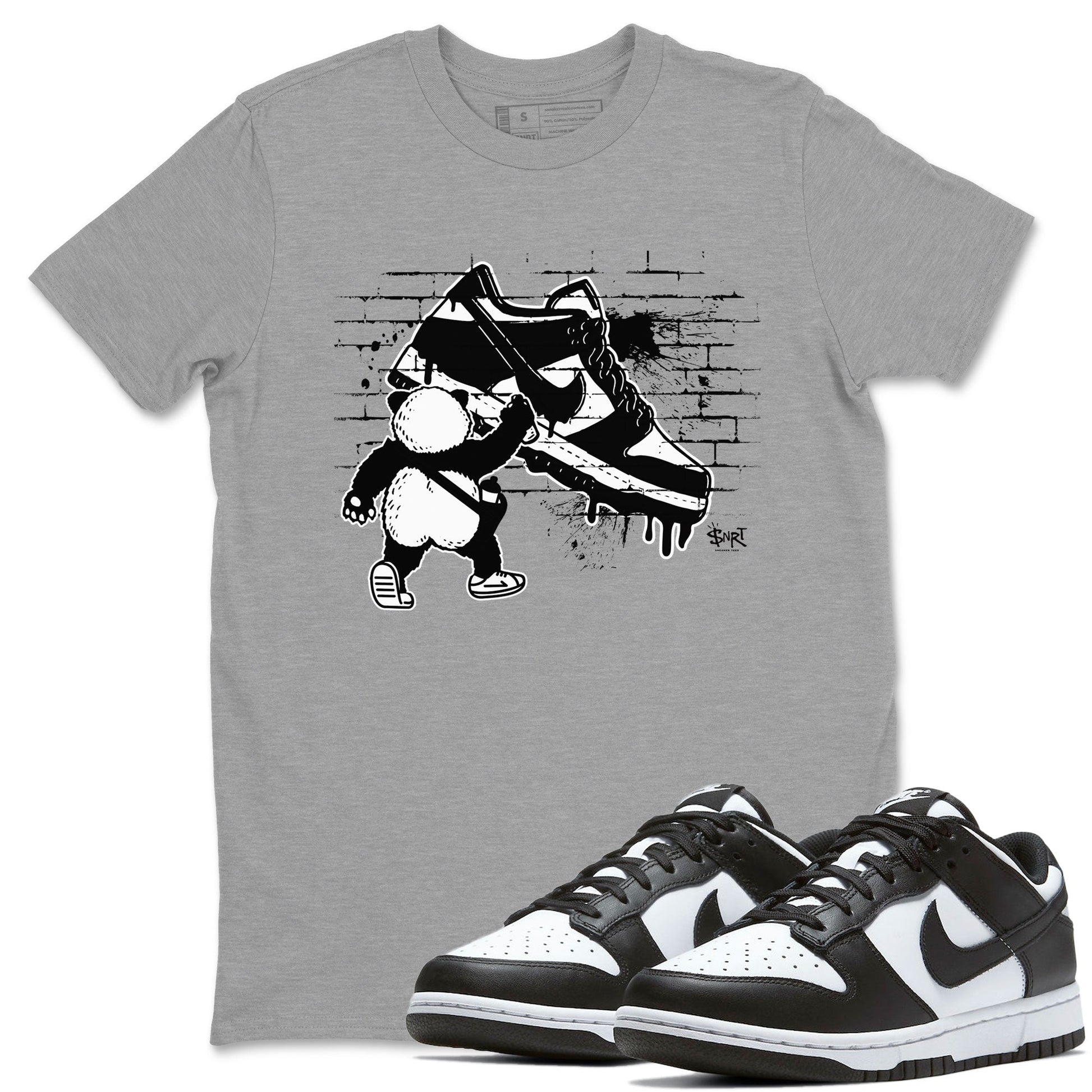 Panda Artist Sneaker Tees - Dunk Panda