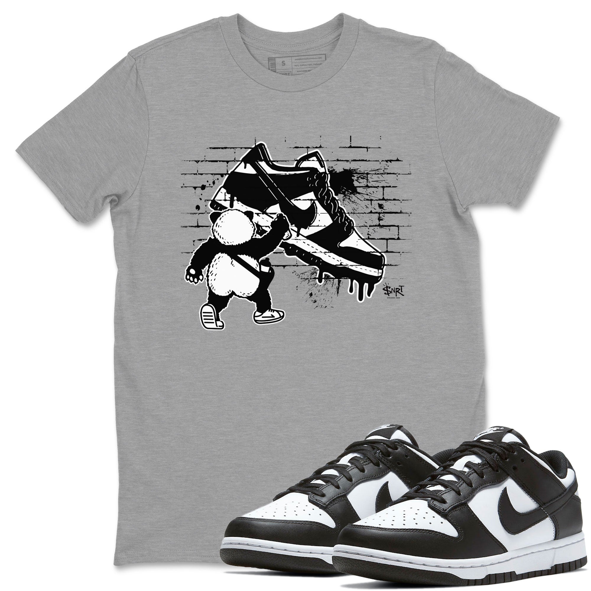 Panda Artist Sneaker Tees - Dunk Panda