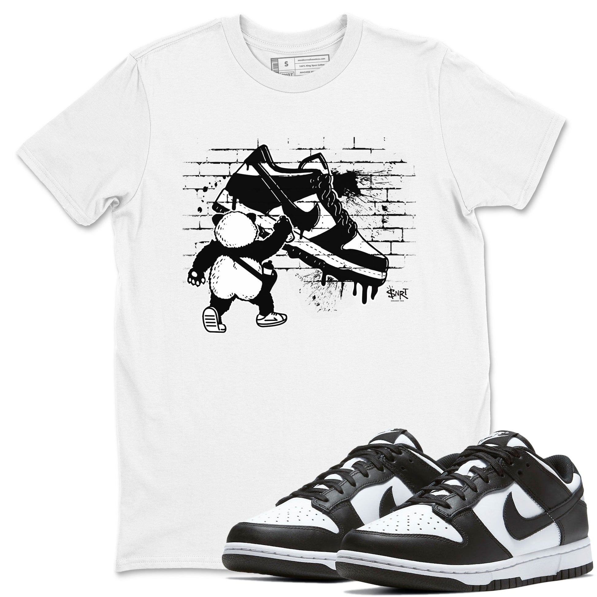 Panda Artist Sneaker Tees - Dunk Panda