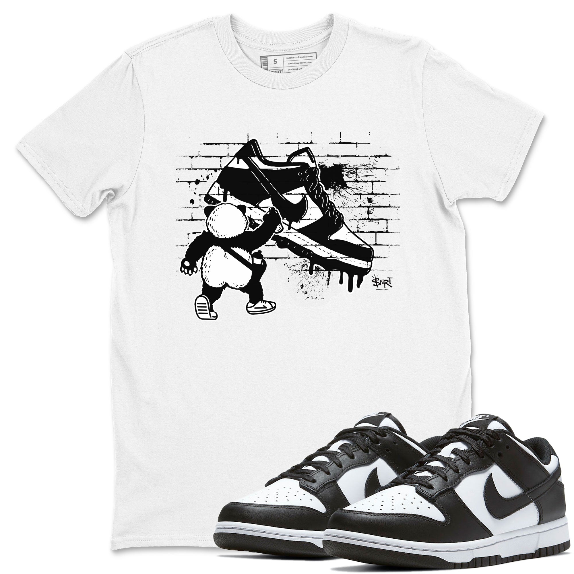 Panda Artist Sneaker Tees - Dunk Panda