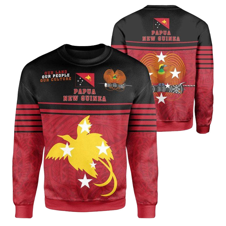 Papua New Guinea Paradise Bird Sweater ? J5 ? Usalast