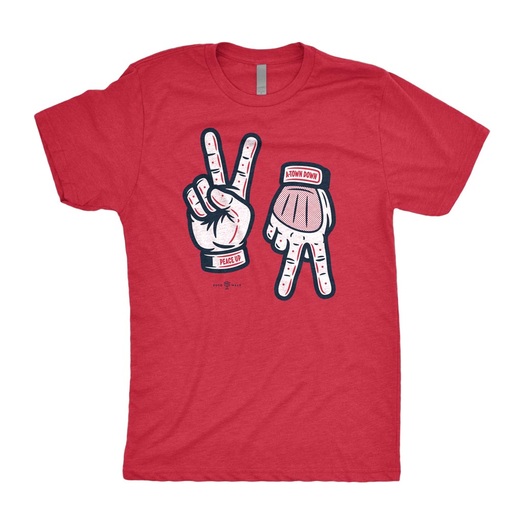 Peace Up, A-Town Down T-Shirt