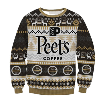 Peets Coffee Ugly Christmas Sweater 2022 ? Usalast