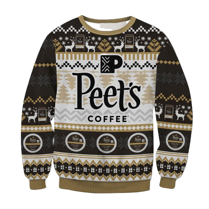 Peets Coffee Ugly Christmas Sweater 2022 ? Usalast