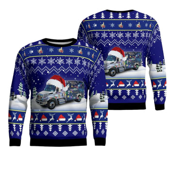 Pennsylvania Jefferson Health Mobile Stroke Unit Christmas Sweater 3D ? Usalast