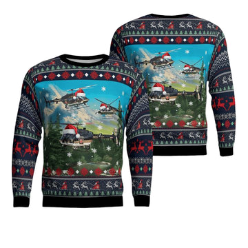 Pennsylvania State Police Bell 407GX Christmas 3D Sweater ? Usalast
