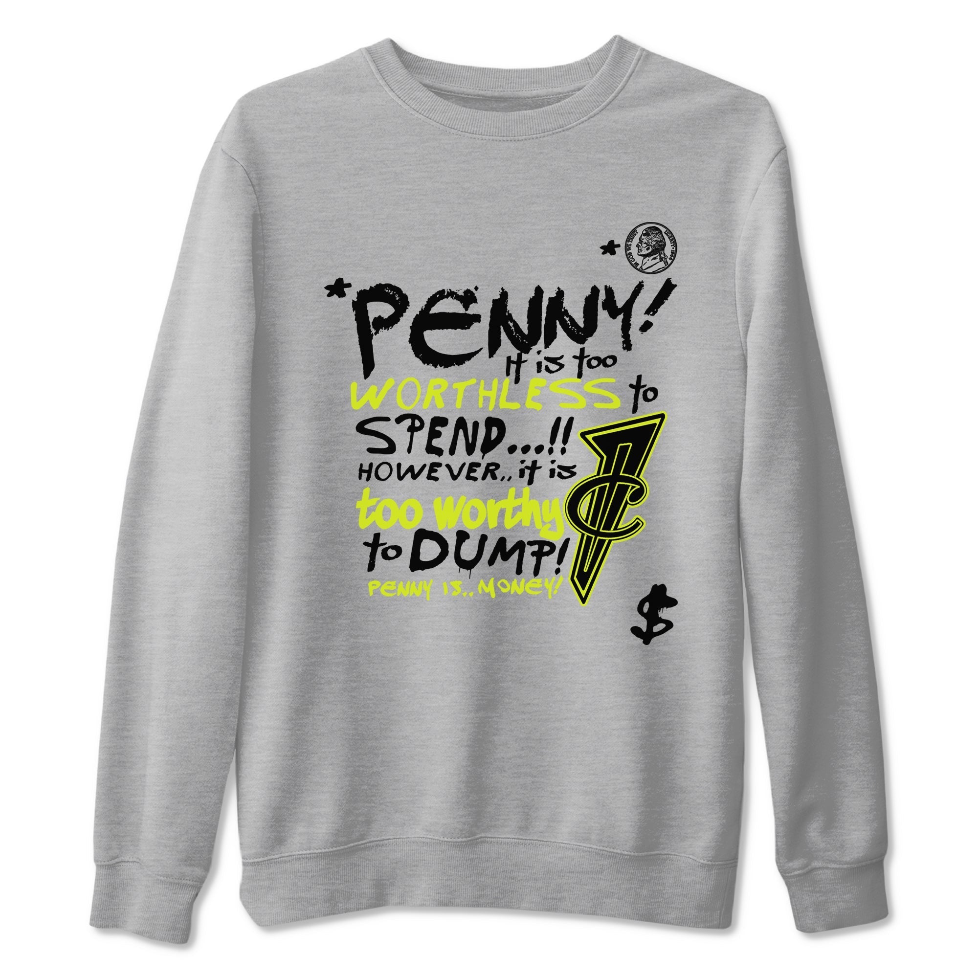 Penny Is Sneaker Tees - Air Foamposite One Black Volt