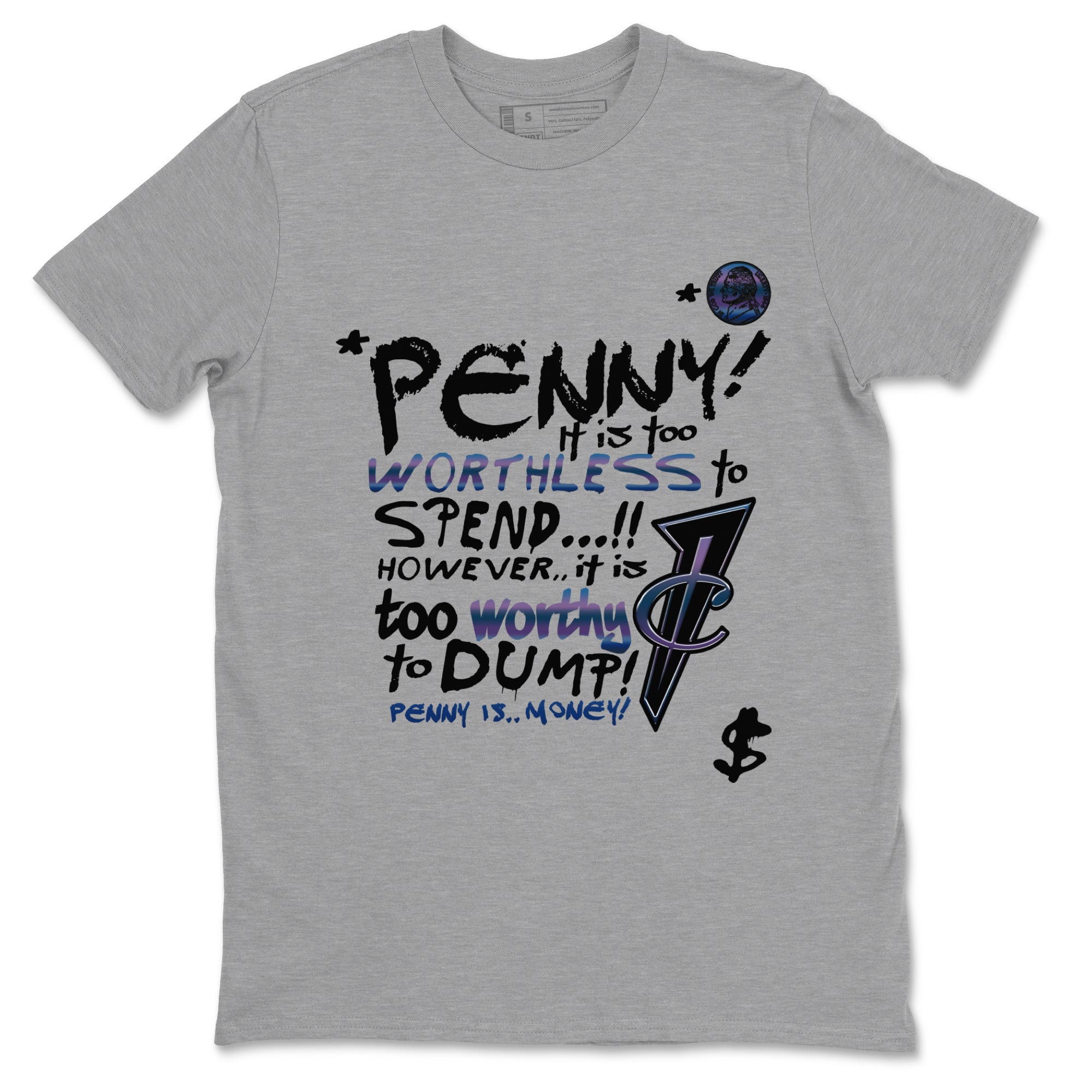 Penny Is Sneaker Tees - Air Foamposite One Galaxy