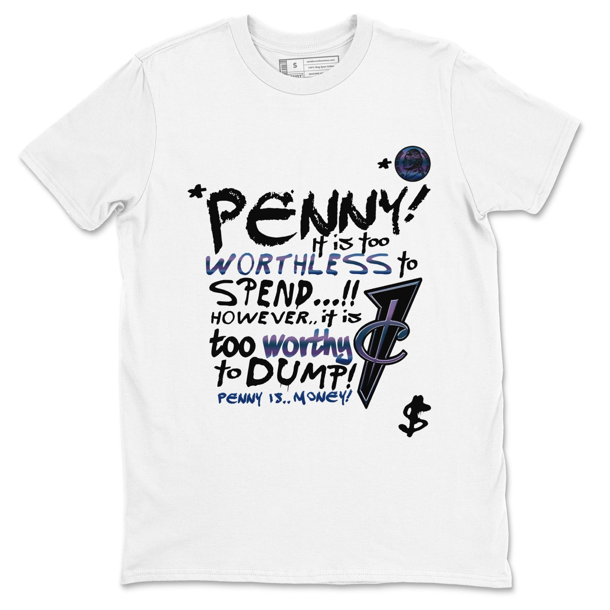Penny Is Sneaker Tees - Air Foamposite One Galaxy
