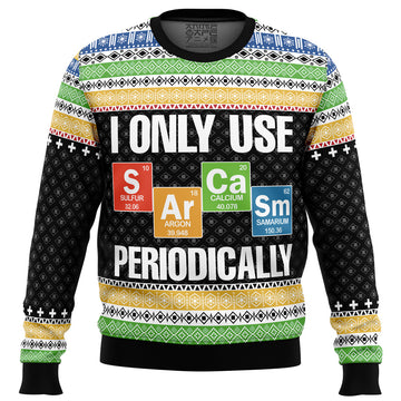 I Only Use Sarcasm Periodically Ugly Christmas Sweater