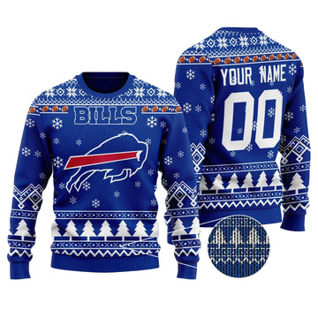 Personalized Buffalo Bills Nfl Custom Christmas Sweater ? Usalast