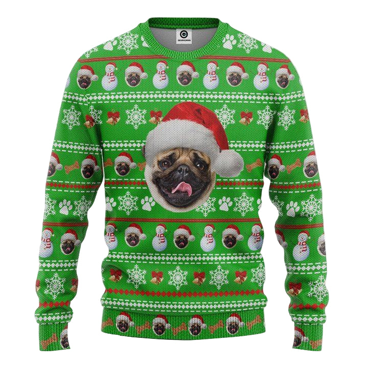 Personalized Dog Snowman Custom Christmas Sweater ? Usalast