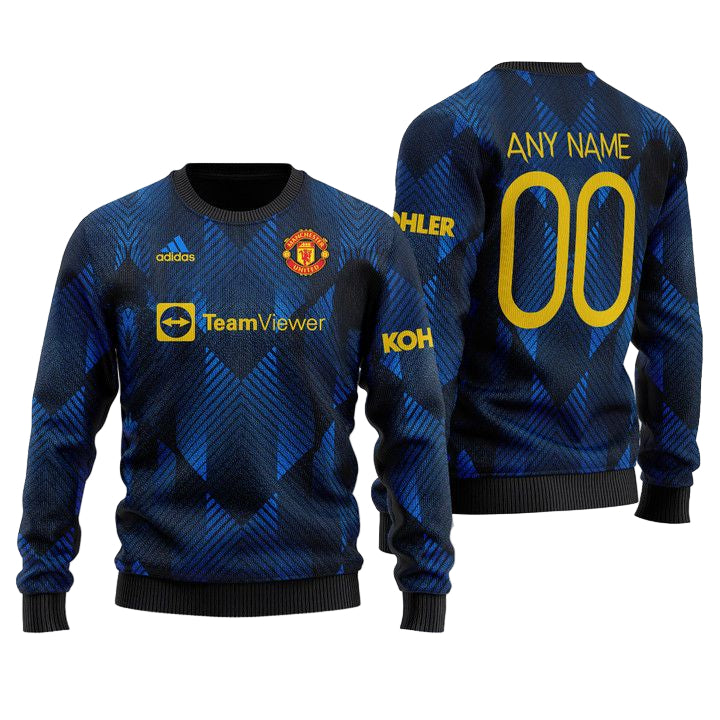 Personalized Manchester United Teamviewer Adidas Custom Christmas Sweater ? Usalast