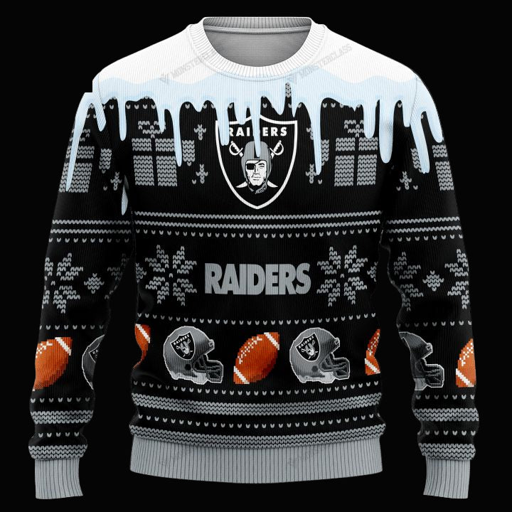 Personalized Nfl Las Vegas Raiders Custom Christmas Sweater ? Usalast